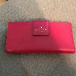 Bright Pink Kate Spade wallet